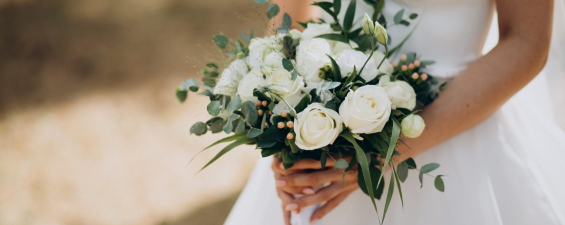 bride-holding-her-wedding-bouquet